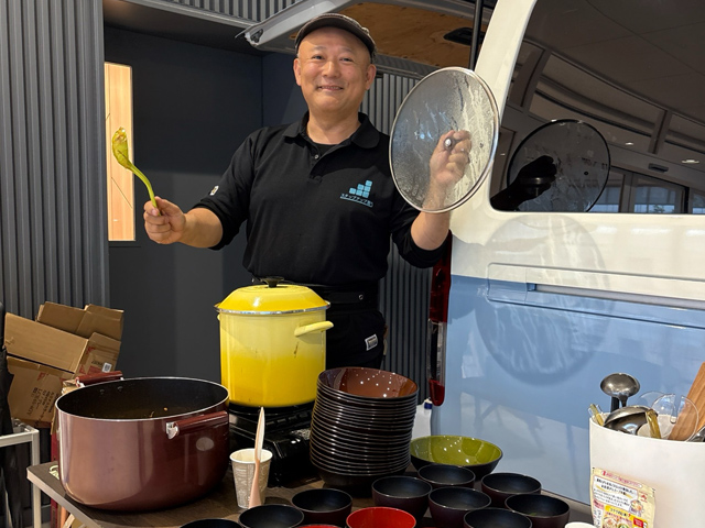 キッチンカーによる食事提供